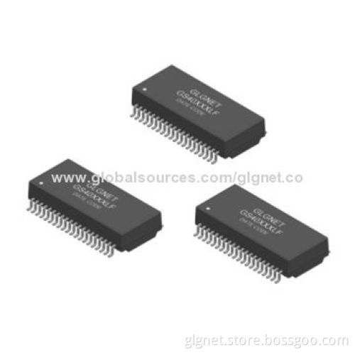 SMT, 40PIN, 100BASE-T Ethernet Isolation Transformer